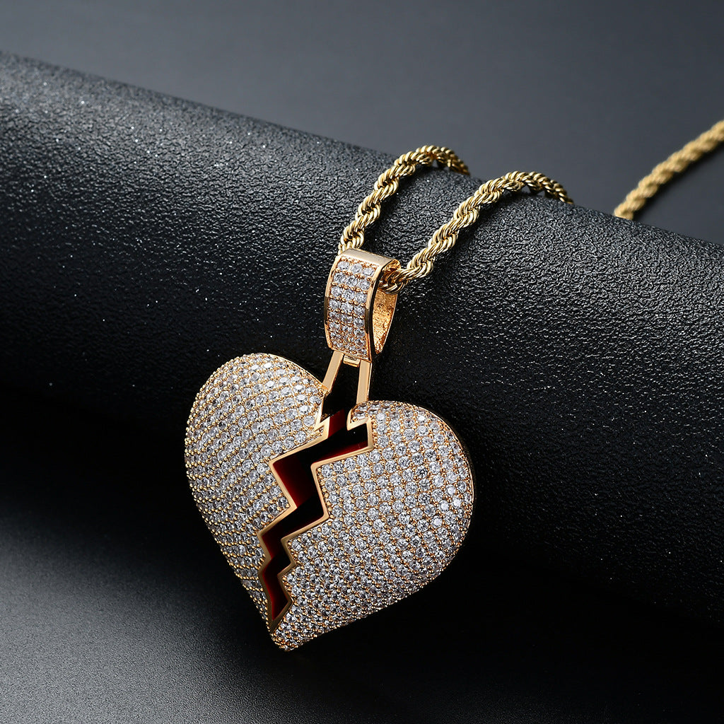 Broken Heart Pendant