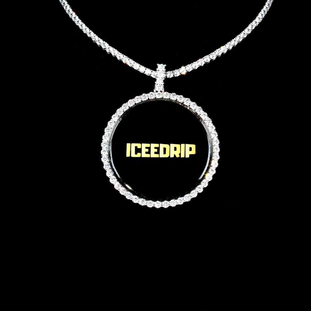 3D_Large_Circle_Custom_Picture_Pendant6_ICEEDRIP