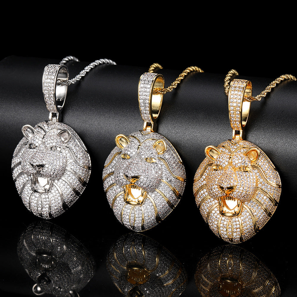 Iced Bling Lion Pendant ICEEDRIP