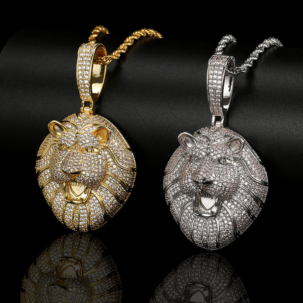 Iced Bling Lion Pendant ICEEDRIP