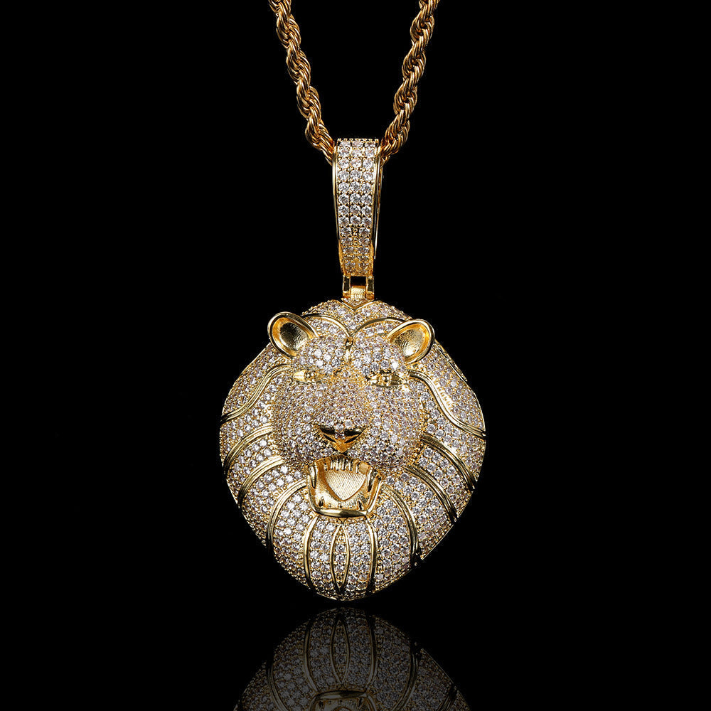 Iced Bling Lion Pendant ICEEDRIP