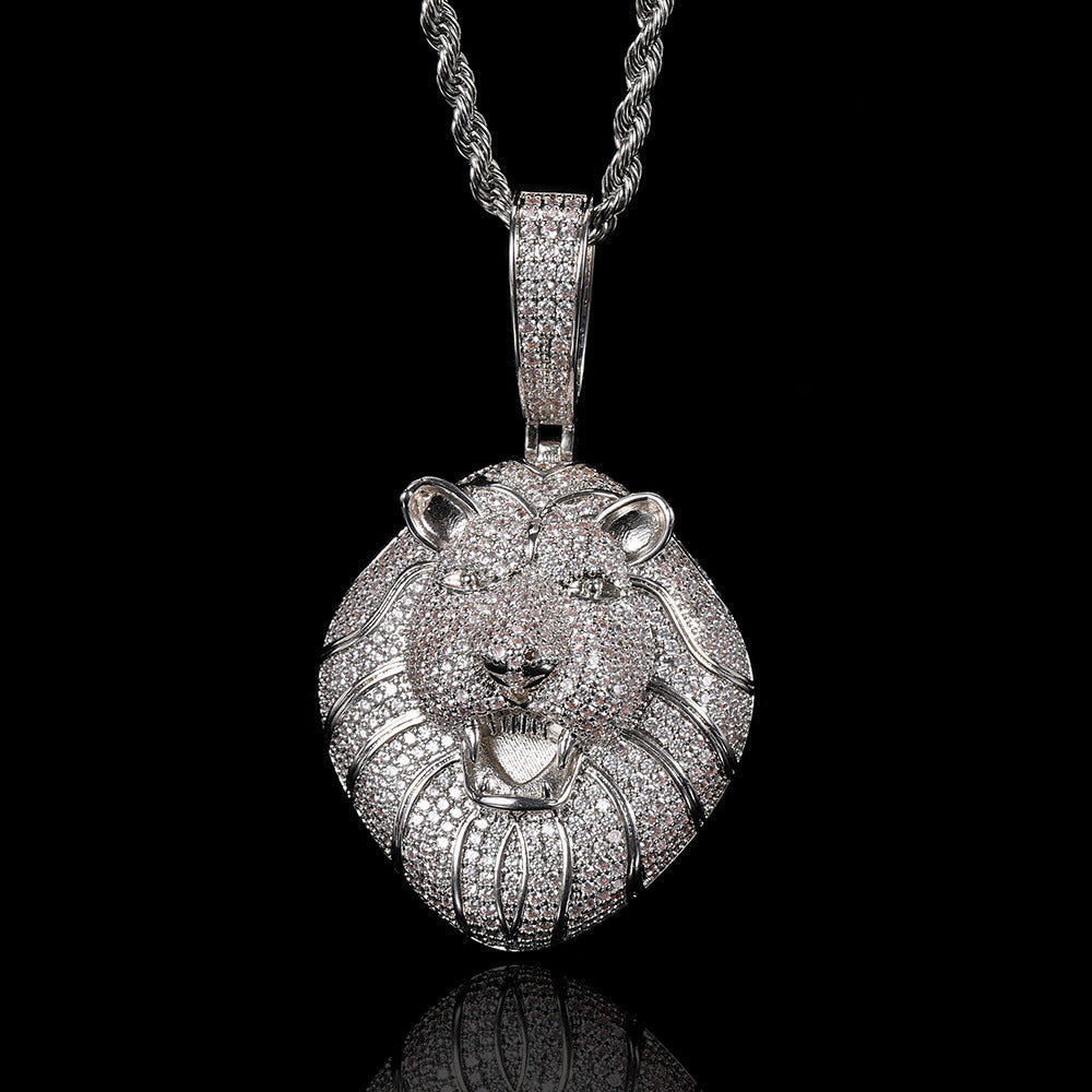 Iced Bling Lion Pendant ICEEDRIP