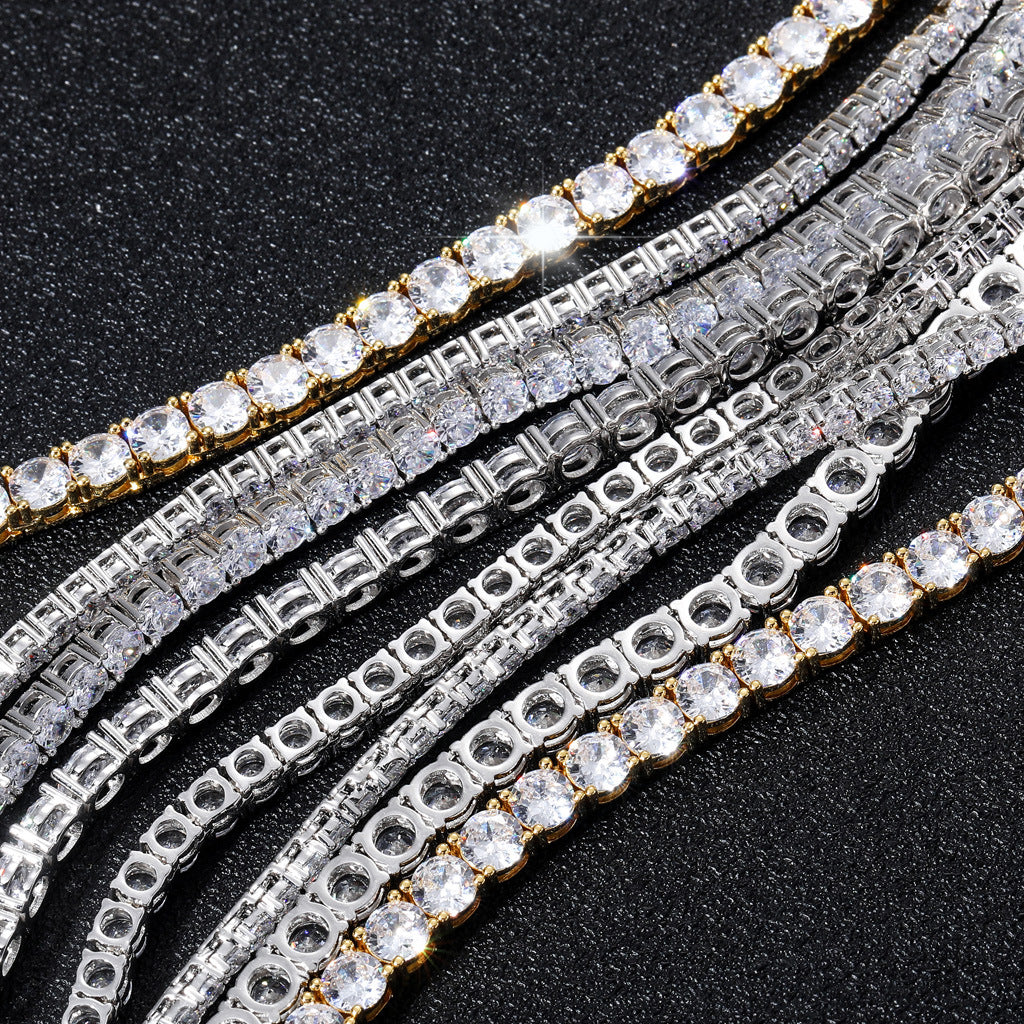 18k gold-plated Royal Crown Cross Necklace