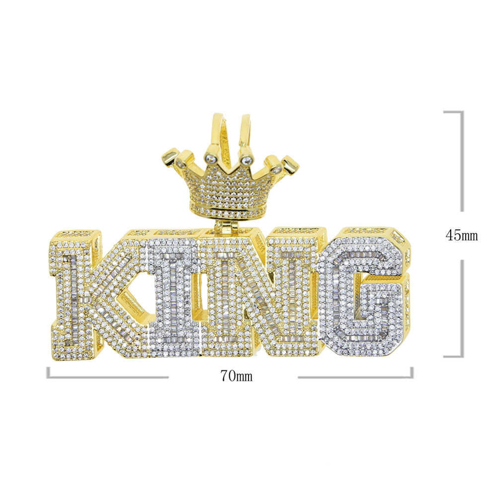 KING Baguette Icy Necklace